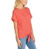 BUFFALO Ladies' Tie Front Top Pink, Medium view 2
