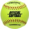 Diamond Sports 6-Gallon Black Ball Bucket with 18 11YSC 11-inch Yellow Softballs view 2