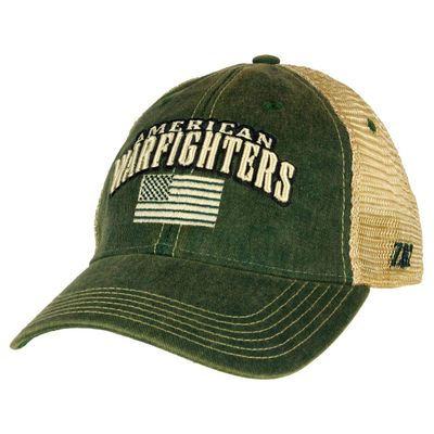 7.62 Design Warfighters Vintage Trucker Hat Olive