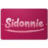 Makoroni - Sidonnie Female Name 12x18 inc Aluminum Decorative Wall Street Sign view 1