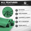 ScorchedEarth Microfiber Travel & Sports Towel Set (Evergreen) - XL Set (39x70.5 & 12x24) view 2
