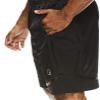 AND1 Men's All Courts Basketball Core Shorts (X-Large 40/42, Black) view 3