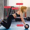 Ab Roller Wheel AGYH Portable Abdominal Muscle Trainer, Two-Wheel Balance Design, Exercise Abdominal and Back Muscles Ab Roller is Ideal for Gym or Home Use (Size : Ab Roller) view 2