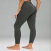 Colorfulkoala Women's High Waisted Tummy Control Workout Leggings 7/8 Length Ultra Soft Yoga Pants 25" (XS, Charcoal Grey) view 3