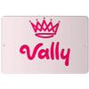 Makoroni - Vally Girl Female Name 12x18 inc Aluminum Decorative Wall Street Sign view 1