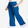 Woman Within Plus Size Tall 7-Day Knit Wide-Leg Pull-On Pants - S, Deep Cobalt view 3