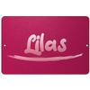 Makoroni - Lilas Female Name 12x18 inc Aluminum Decorative Wall Street Sign view 1