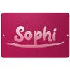 Makoroni - Sophi Female Name 12x18 inc Aluminum Decorative Wall Street Sign view 1