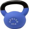 Apollo Athletics 1-Pair Neoprene Coated Solid Cast Iron Kettlebell, 15LB view 2