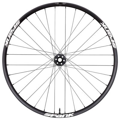 Spike Race 33 Black annodized Rim/White Logos - Boost Front Wheel
