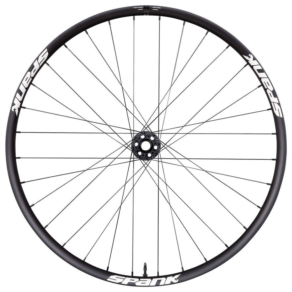 Spike Race 33 Black annodized Rim/White Logos - Boost Front Wheel