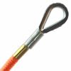 Steel Core Flip Line Kit for Tree Climbing, 1/2 in x 12 ft - USA Made w/Better Grab Adjuster & Steel Swivel, Arborist Equipment Positioning Lanyard for Climbing Trees view 4