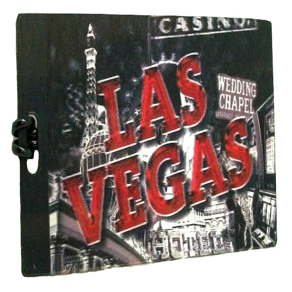 Las Vegas Montage 3D Luggage Tag