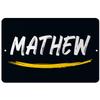 Makoroni - Mathew Name 12x18 inc Aluminum Decorative Wall Street Sign view 1