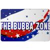 Makoroni - The Bubba Zone USA Flag Design 12x18 inc Aluminum Decorative Wall Street Sign view 1