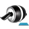Ab Roller Wheel AGYH Extra Wide Abdomen Wheel Provides More Balance and Stability, Non-Slip Mute for Household Use, with Pads, 4 Colors (Color : White) view 1
