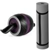 Ab Roller Wheel AGYH Non-Slip Mute Abdominal Wheel | Yoga Mat, Ultra Wide for Home/Gym Use, Intelligent Brake to Protect The Spine, 3 Colors (Color : Purple) view 1
