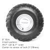WPHMOTO 4PCS 19x7.00-8 Wheel Tire with Rim 4 Bolt Pattern for ATV Go Kart Quad Bike 4 Wheelers view 2
