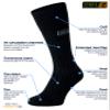 281Z Military Lightweight Boot Socks - Tactical Trekking Hiking - Outdoor Athletic Sport (Black)(Medium 1 Pair) view 4