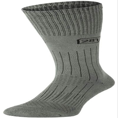 281Z Military Lightweight Uniform Boot Socks - Tactical Trekking Hiking - Outdoor Athletic Sport (Foliage Green Large 1 Pair)