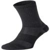 281Z Military Cotton Micro Crew Boot Socks - Cushioned Sole - Moisture Wicking - Odor Resistant - Hiking Trekking Outdoor (Black Medium 1 Pair) view 1