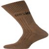 281Z Military Lightweight Uniform Boot Socks - Tactical Trekking Hiking - Outdoor Athletic Sport (Coyote Brown Small 4 Pairs Pack) view 2