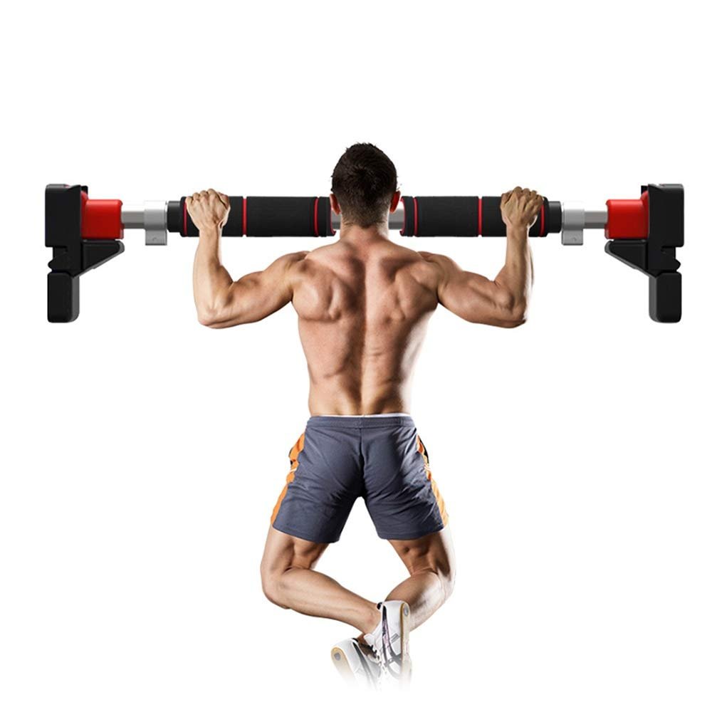 Pull Up Bar HUAHUA Heavy, Adjustable Distance 72-152cm, Portable Fitness Equipment, Safety Non-Slip, Load 300kg (Size : 72-92cm)