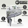 4Pcs Doo Rags for Men, Head Wraps Dew Rags Bandana Beanie for Cycling Motorcycle Camouflage view 2