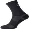 281Z Military Cotton Micro Crew Boot Socks - Cushioned Sole - Moisture Wicking - Odor Resistant - Hiking Trekking Outdoor (Black X-Small 4 Pairs) view 2