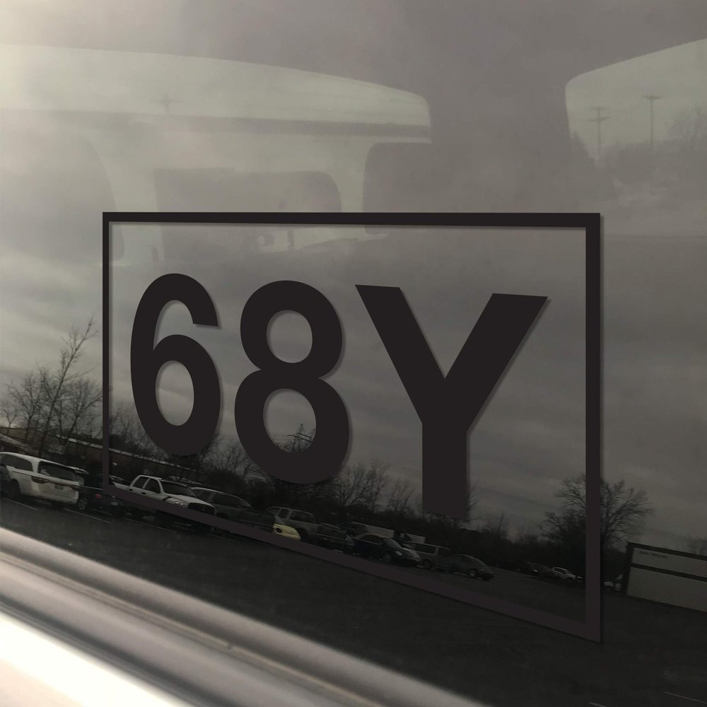 5-Pack Army MOS 68Y Optical Specialist Window Decal. Free Lifetime Replacement. 3" x 5" Heavy Duty Die Cut Vinyl Veteran Bumper Sticker. (Black)