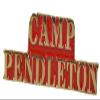 CAMP PENDLETON LAPEL PIN OR HAT PIN - Size 1-1/4" - VETERAN OWNED BUSINESS view 1