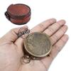 Brass Compass/Leather Case Nautical Working Marine Instruments(Vintage Gifts) view 3