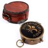 DOLLAND London Printed Dial Compass Maritime Brass Nautical with Leather Box/Case (Vintage Gift) view 2
