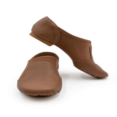 Capezio Jazz Glove Jazz Shoe - Child, Skintone 60, 12.5 M Brown