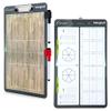 Champion Sports Dry Erase Clipboard for Coaching Volleyball - Whiteboards for Strategizing, Techniques, Plays - 2-Sided Clipboards with Clip - Front Side Full Court - Backside Half Court and Lineup view 2