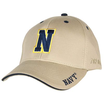 7.62 Design U.S. Navy Blue N Baseball Cap Tan