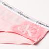 Calvin Klein Kids Girls' Modern Cotton Hipster Underwear 3-Pack, White/Heather Grey/Strawberry Tie-dye, Small view 3
