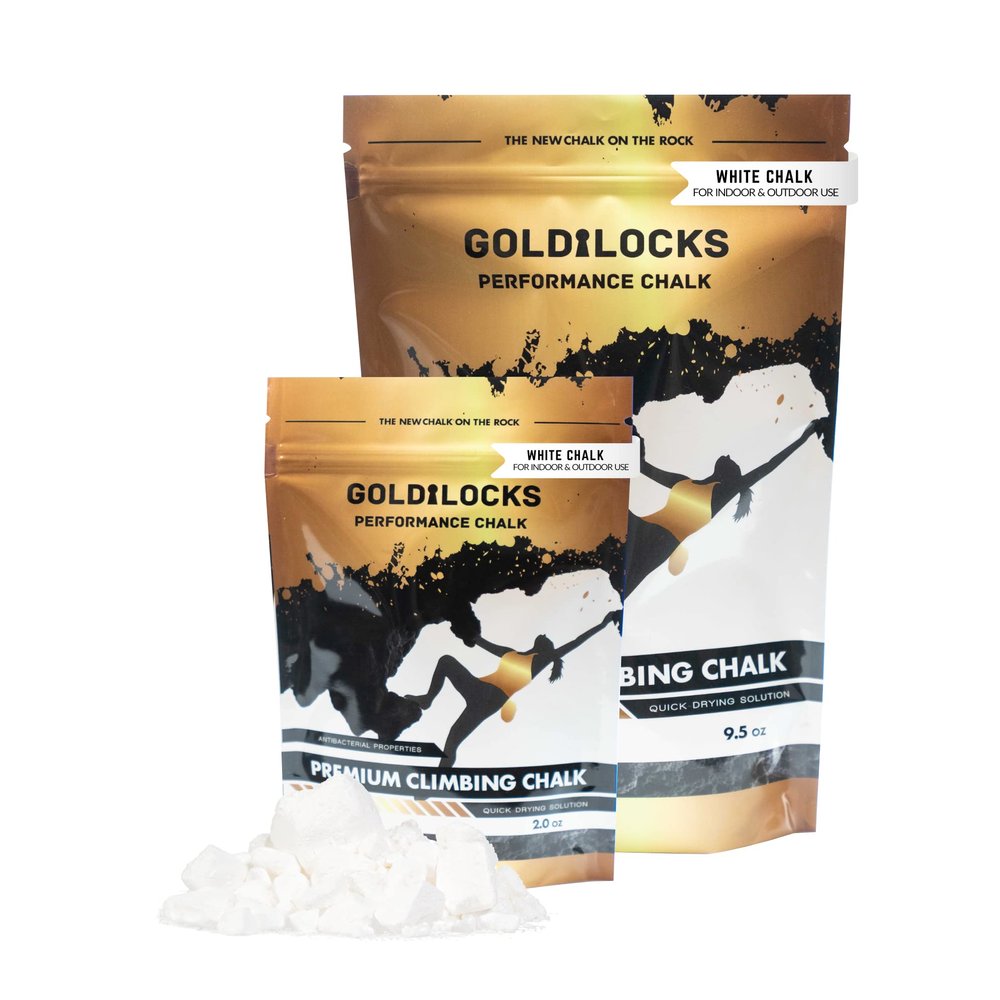 BTG PRODUCTS Goldilocks Chunky Chalk for Rock Climbing, Crossfit, Weight Training, Gymnastics, & More - White, Pink, & Stone