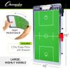 Champion Sports Dry Erase Clipboard for Coaching Lacrosse - Whiteboards for Strategizing, Techniques, Plays - 2-Sided Clipboards with Clip - Front Side Full Field - Backside Half Field and Lineup view 3