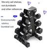 Racks Dumbbell Rack Dumbbell Stand Indoor Sports Equipment Men's Home Fitness Gym Equipment Multi-Layer Dumbbell Storage Rack Dumbbell Rack Support Strength Training Only Sell Shelves Dumbbell Racks view 2