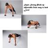 metaball Stable Push Up Bars Resistance Band Power Push Up Plus with 24 Resistance Levels Training Back, Shoulder, Chest and Arm Muscles Equipment view 3