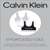 Calvin Klein Kids Girls' Modern Cotton Bralette 3-Pack, Crystal Pink/Heather Grey/White, X-Large view 4