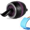Ab Roller Wheel AGYH Automatic Rebound, Protect The Safety of Beginners, Shape Back, Abdomen, Hips, Arm Muscles, Mute Home/Gym Abdominal Wheel (Color : Purple) view 1