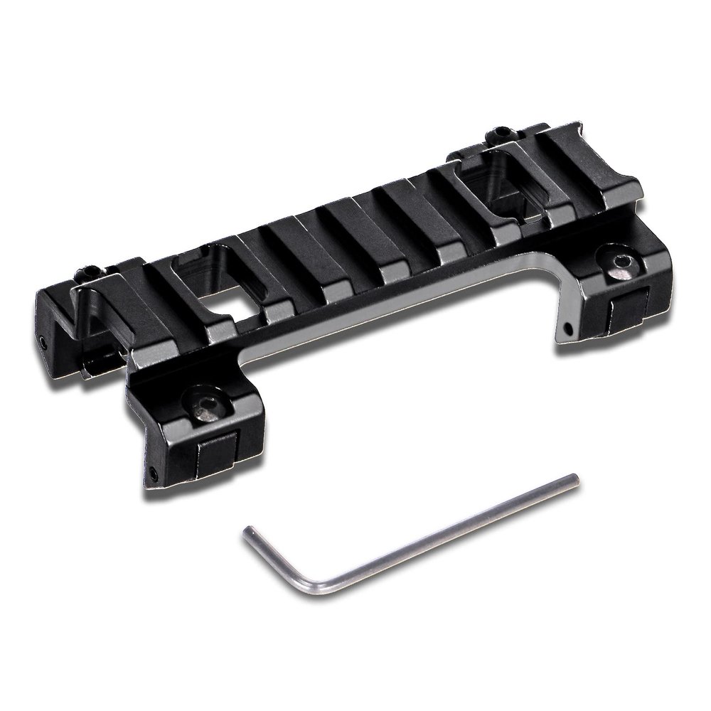 ToopMount Rail Mount 20mm Picatinny Rail Scope Mount for Scope Optics Mount Aluminum Picatinny Rail Mount