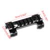 ToopMount Rail Mount 20mm Picatinny Rail Scope Mount for Scope Optics Mount Aluminum Picatinny Rail Mount view 2