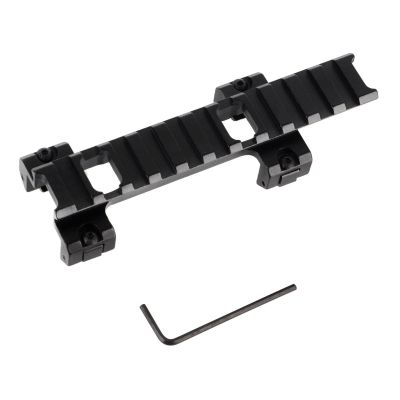 ToopMount Picatinny Rail Mount Picatinny Rail Mount 20mm Rail Scope Long Rail Mount Aluminum Scope Extension Scope Mount with Free Allen Wrench
