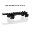 ToopMount Picatinny Rail Mount Picatinny Rail Mount 20mm Rail Scope Long Rail Mount Aluminum Scope Extension Scope Mount with Free Allen Wrench view 3
