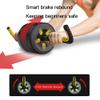 Ab Roller Wheel AGYH Multifunctional, Can Bear 150kg of Gravity, Unisex with Soft Thick Knee Pads, All-Round Exercise Muscles, 4 Colors (Color : Yellow) view 3