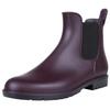 Asgard Women's Ankle Rain Boots Waterproof Chelsea Boots, Burgundy 38.5 (Size 8) view 3