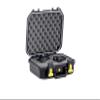 Plano All-Weather Double Pistol Case Watertight & Dust-Proof Gun Case for Two Pistols; High Density Pluck Foam, Black; Continuous Dri-Loc Seal view 1